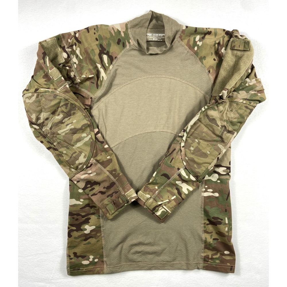 US Army Combat Shirt Flame Resistant FR ACS Multicam Medium Made in USA Military